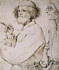 Pieter The Elder Bruegel Famous Paintings - The Painter and the Buyer